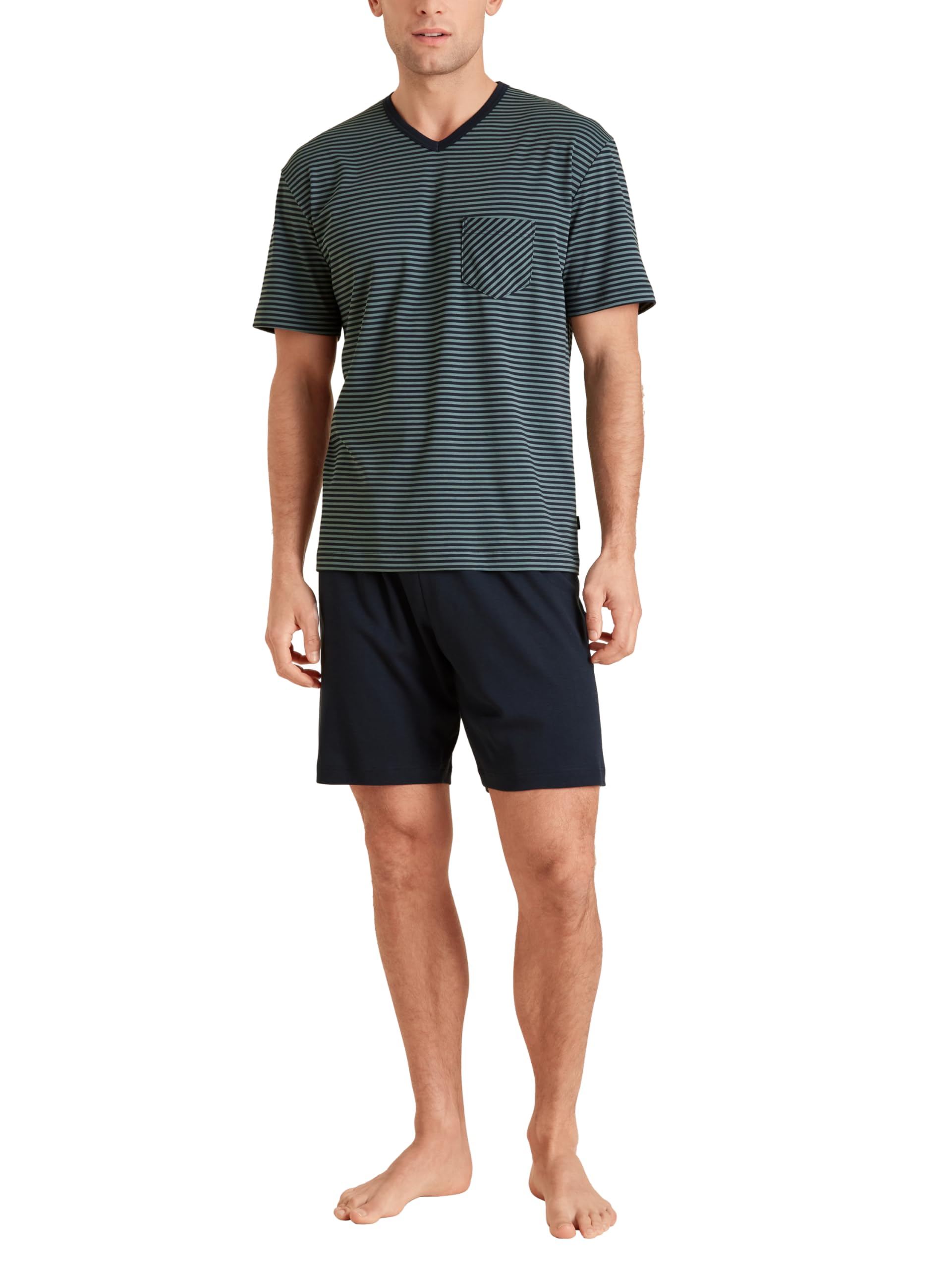 calida-relax-streamline-kurz-pyjama-herren-52-54-baumwolle image 7