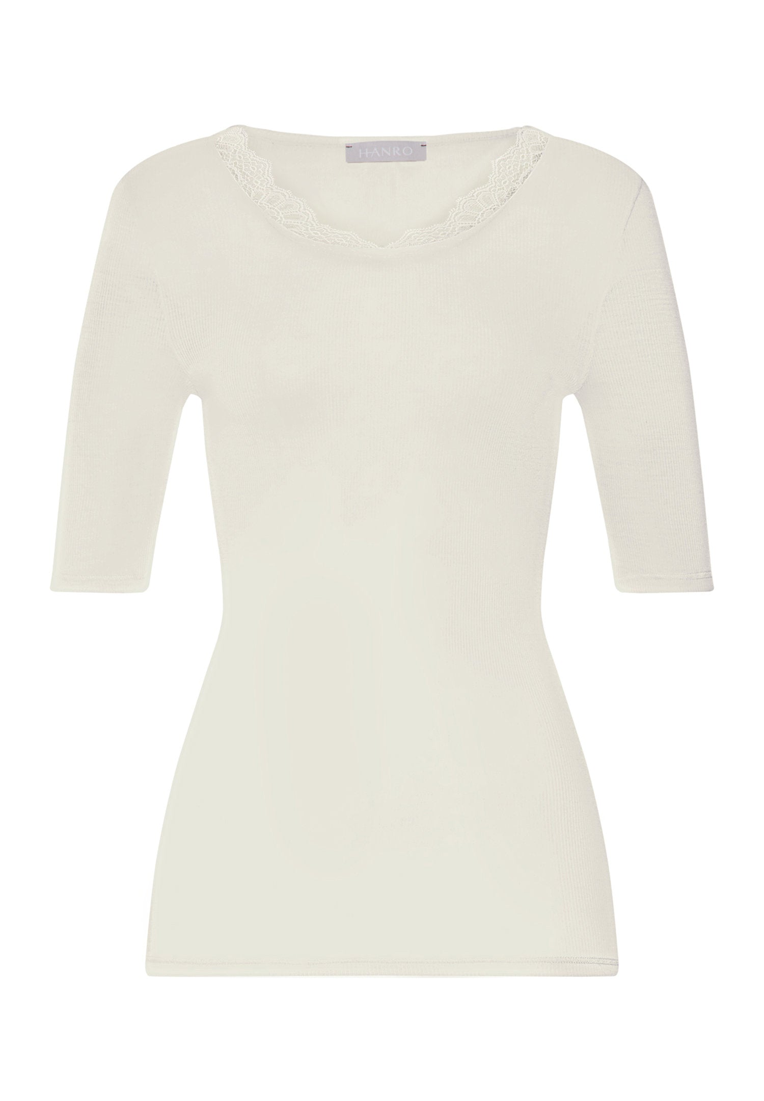 hanro-woolen-lace-shirt-kurzarm-misty-white-wolle-seide image 1