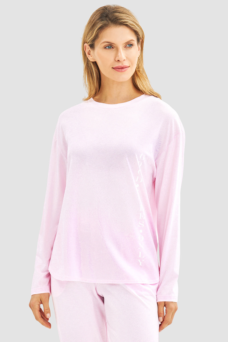 r-sch-be-happy-good-vibes-only-shirt-langarm-damen-blau image 7