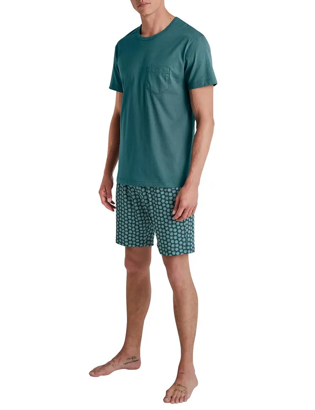 calida-relax-imprint-kurz-pyjama-herren-baumwolle image 1