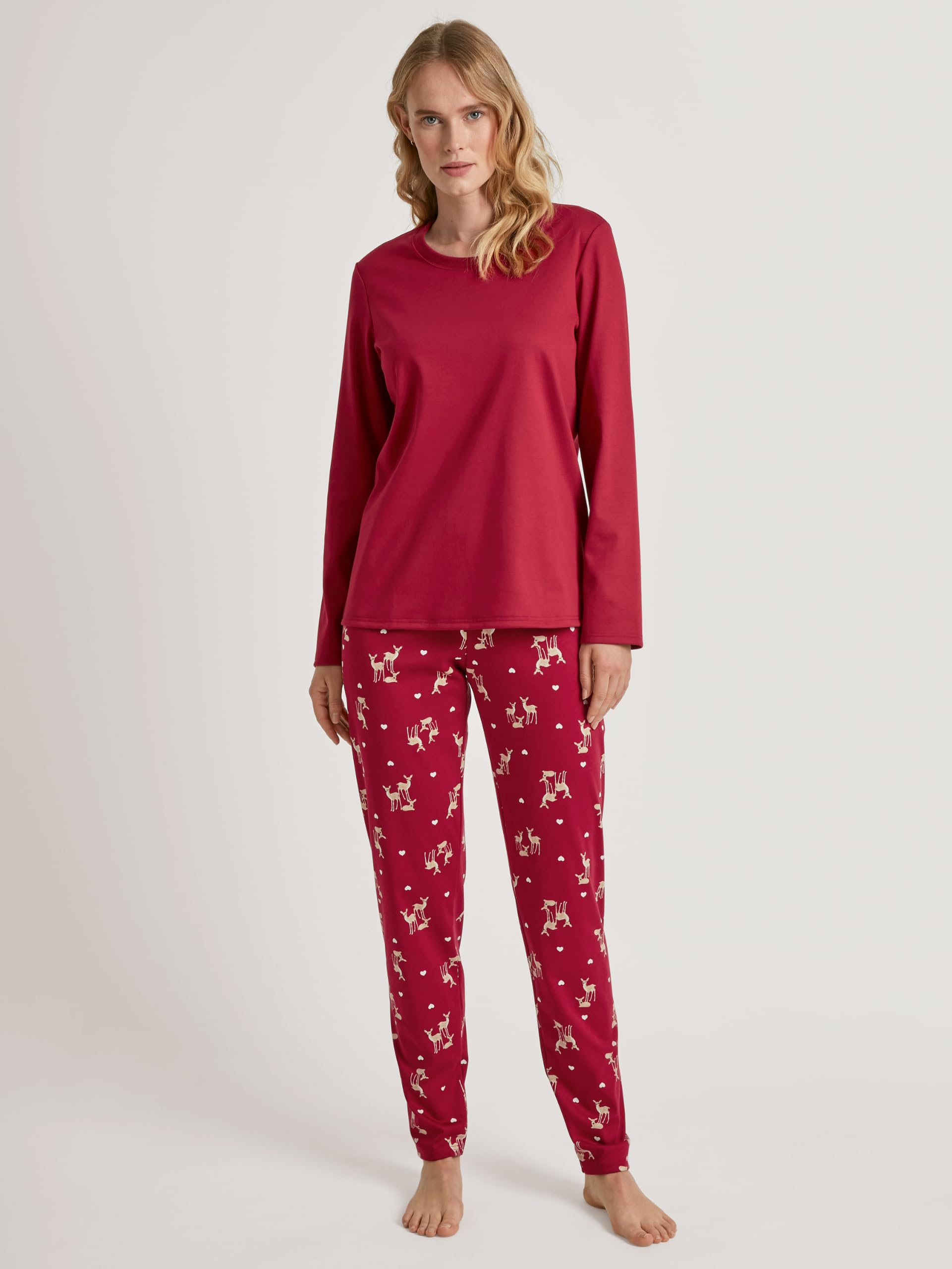 calida-favourites-sleep-pyjamaset-damen-baumwolle-1er-pack image 2