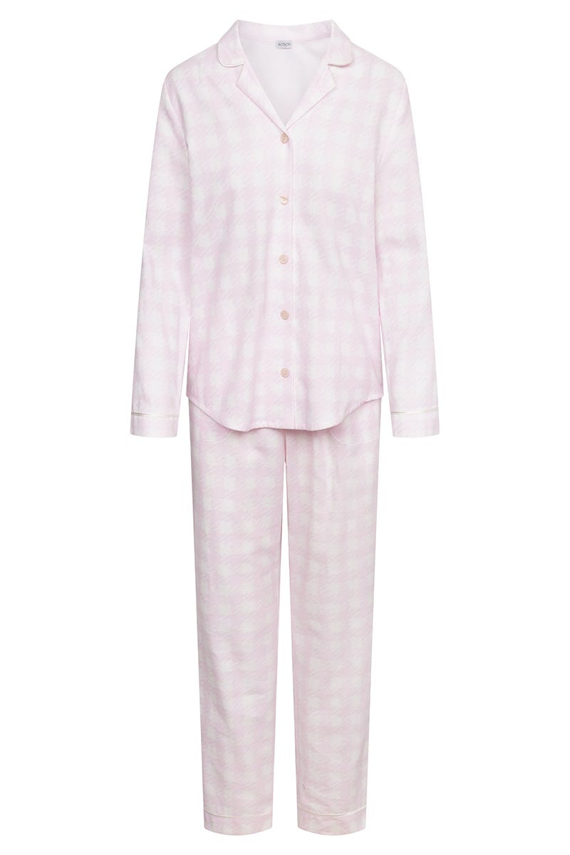 r-sch-be-happy-pyjama-lang-rosa-baumwollflanell image 2