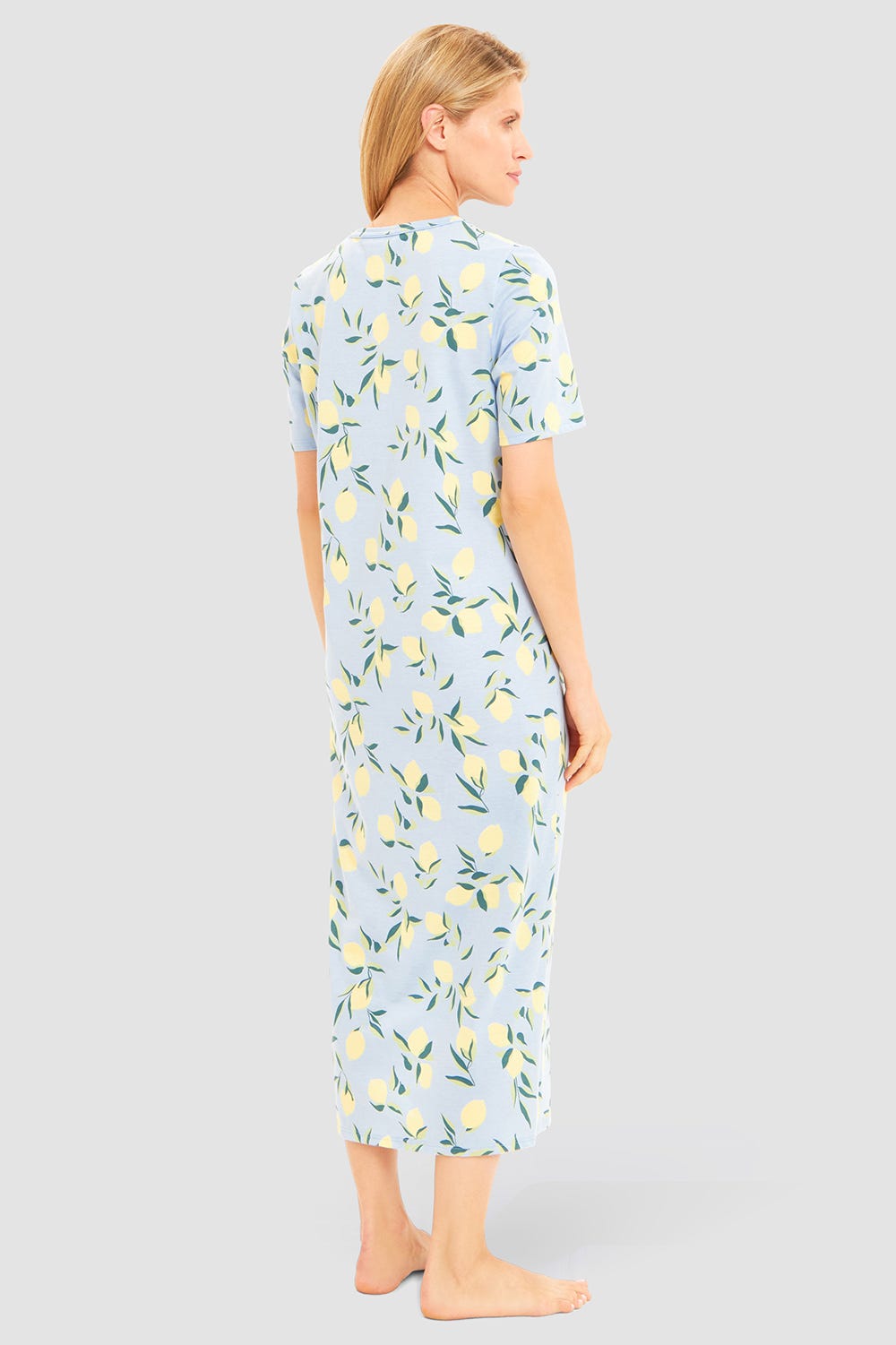 r-sch-be-happy-nachthemd-maxi-zitronendessin-nachtkleid-mehrfarbig image 3