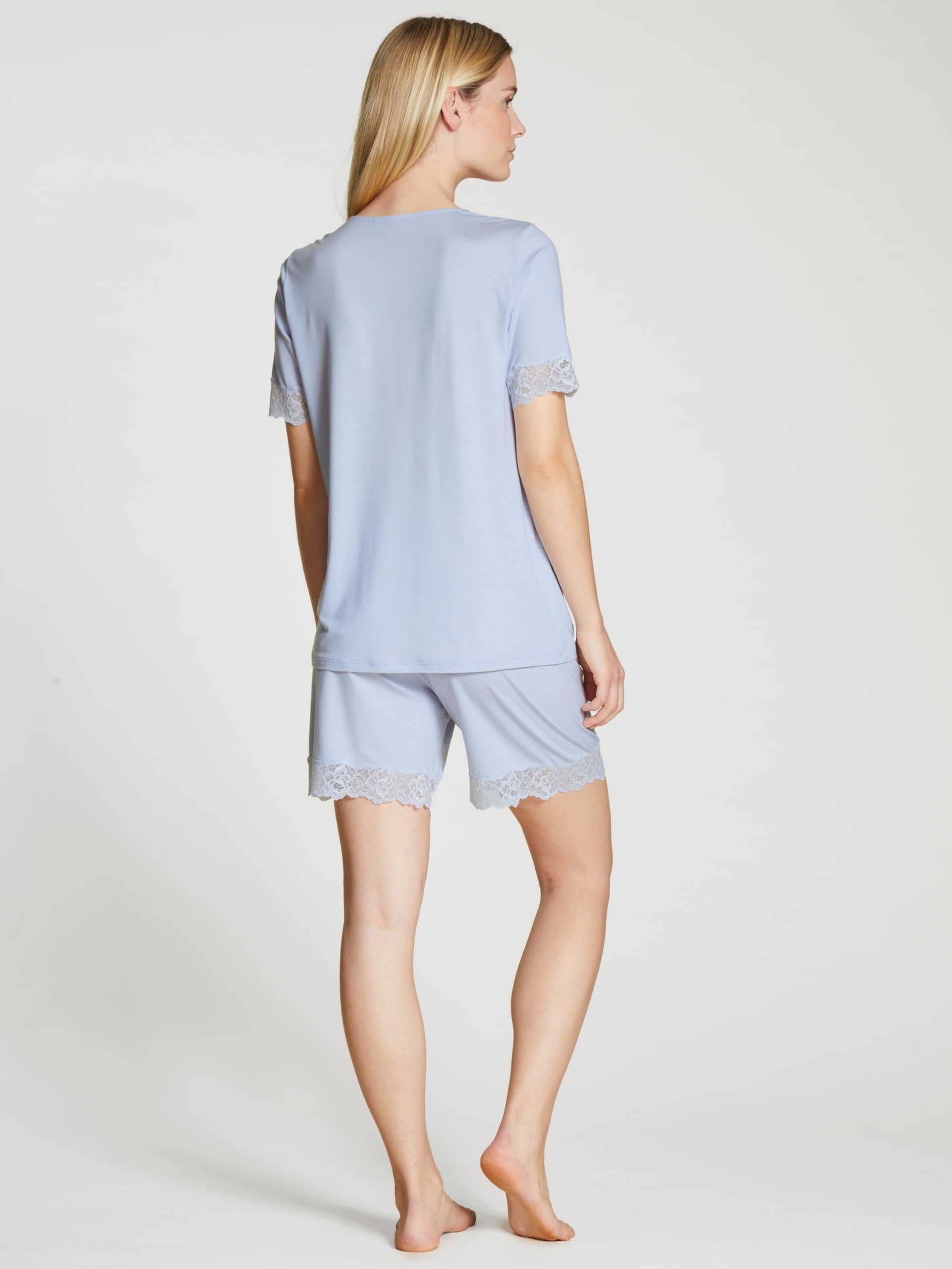 calida-elegant-dreams-pyjamaset-damen-kurz-baumwolle image 4