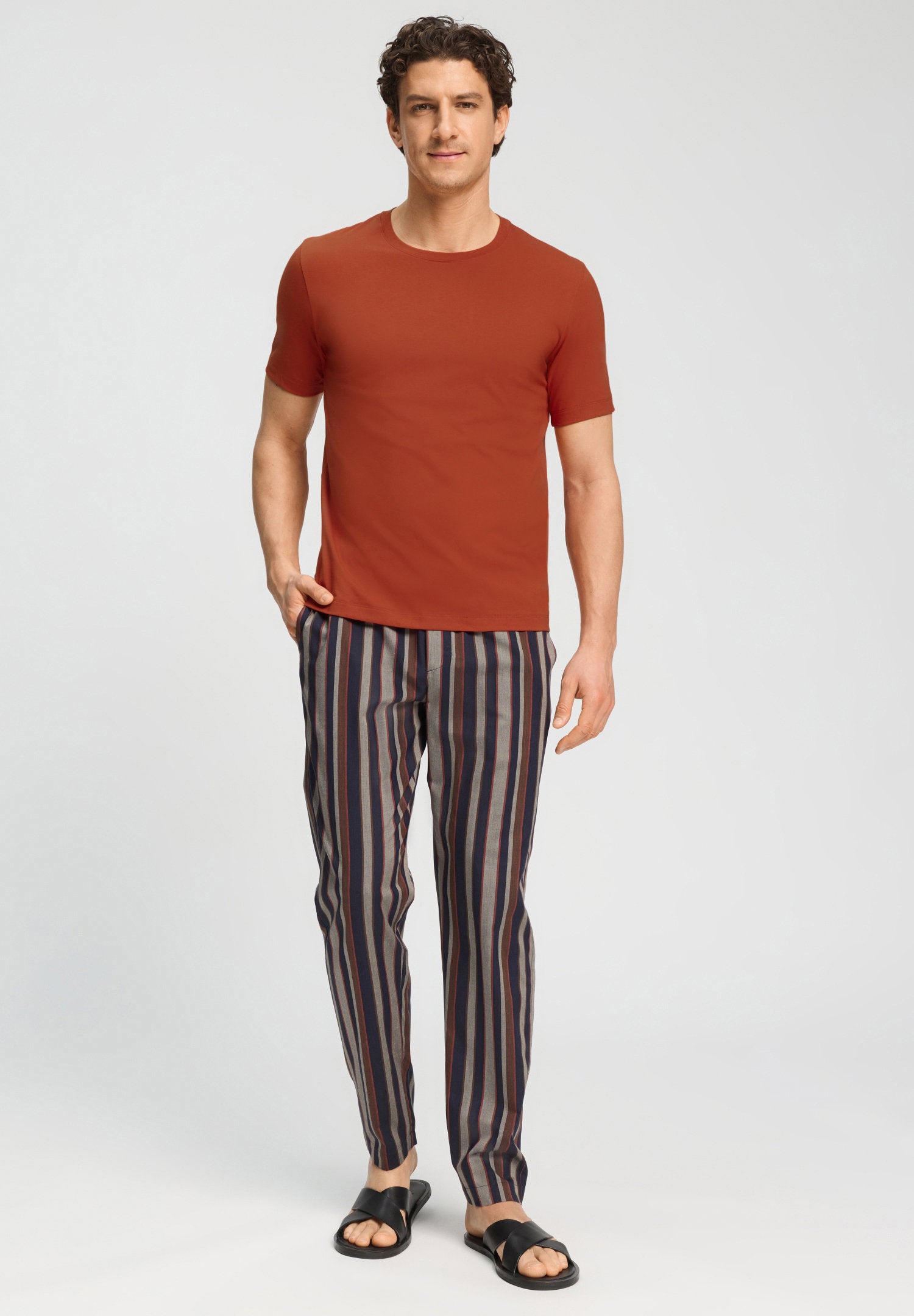 hanro-living-shirts-t-shirt-roobios-tea-baumwolle image 5