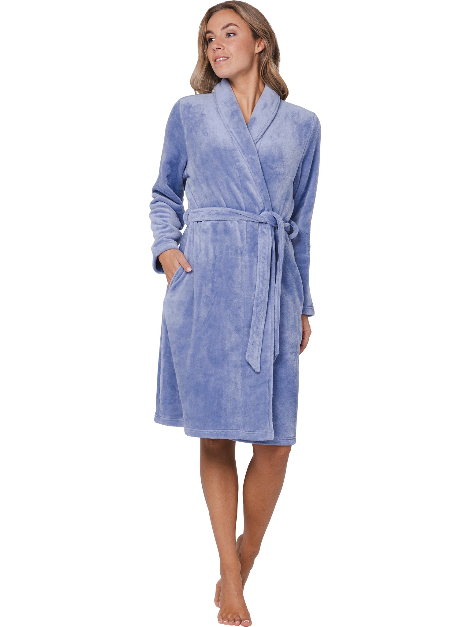 pastunette-blue-fog-morgenmantel-fleece-blau image 2