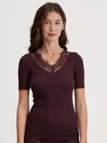 calida-silky-wool-joy-t-shirt-wolle-seide-black-cherry-36-38 image 7
