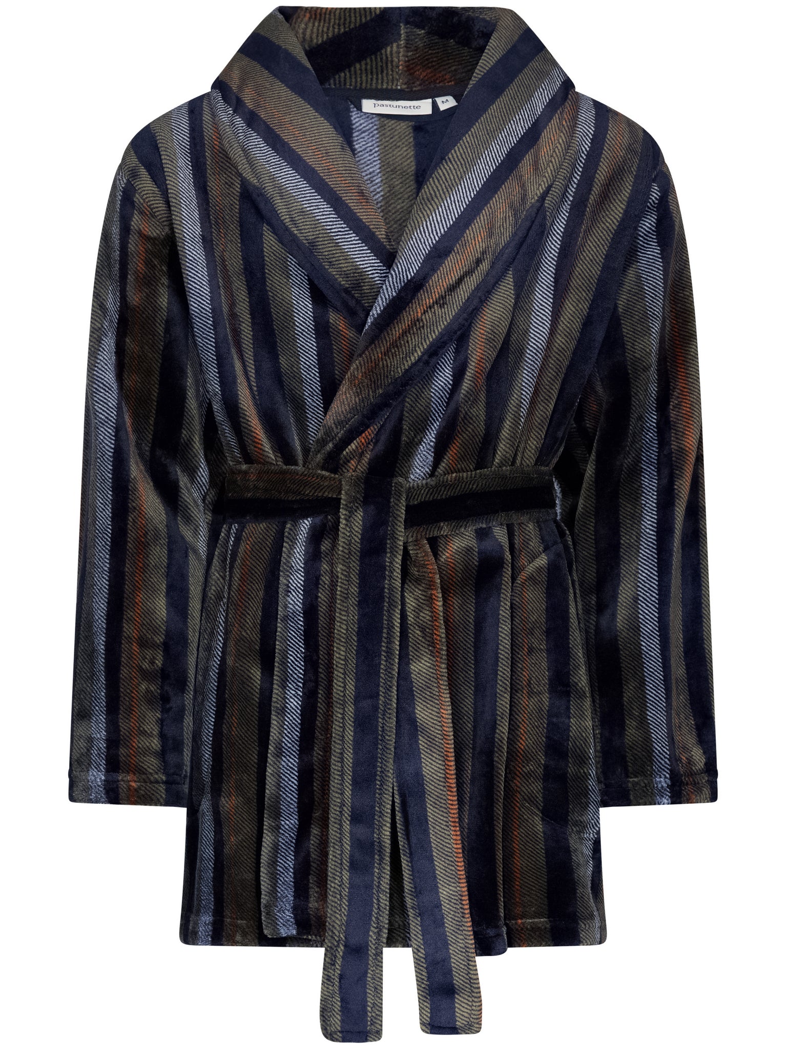 pastunette-adventure-bademantel-damen-dunkelblau-flanell-fleece image 1