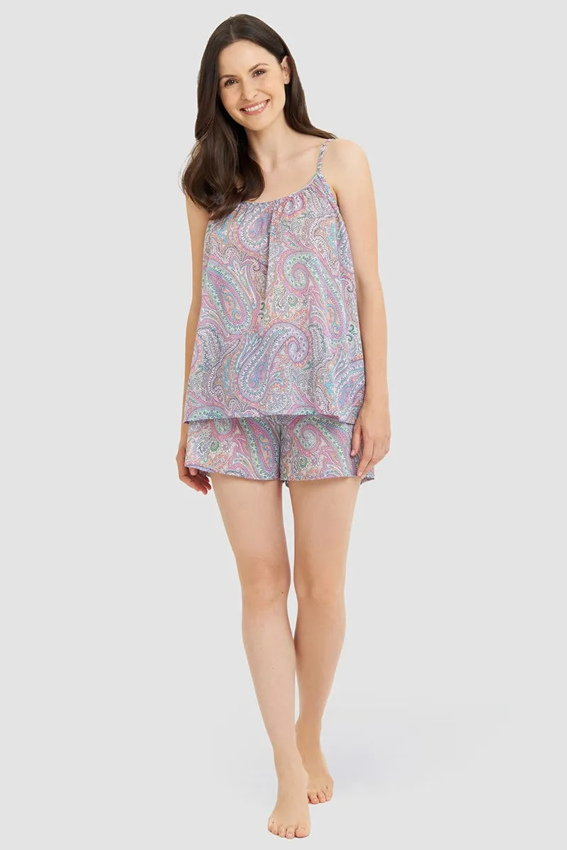 r-sch-be-happy-pyjama-kurz-violett-baumwolle image 1