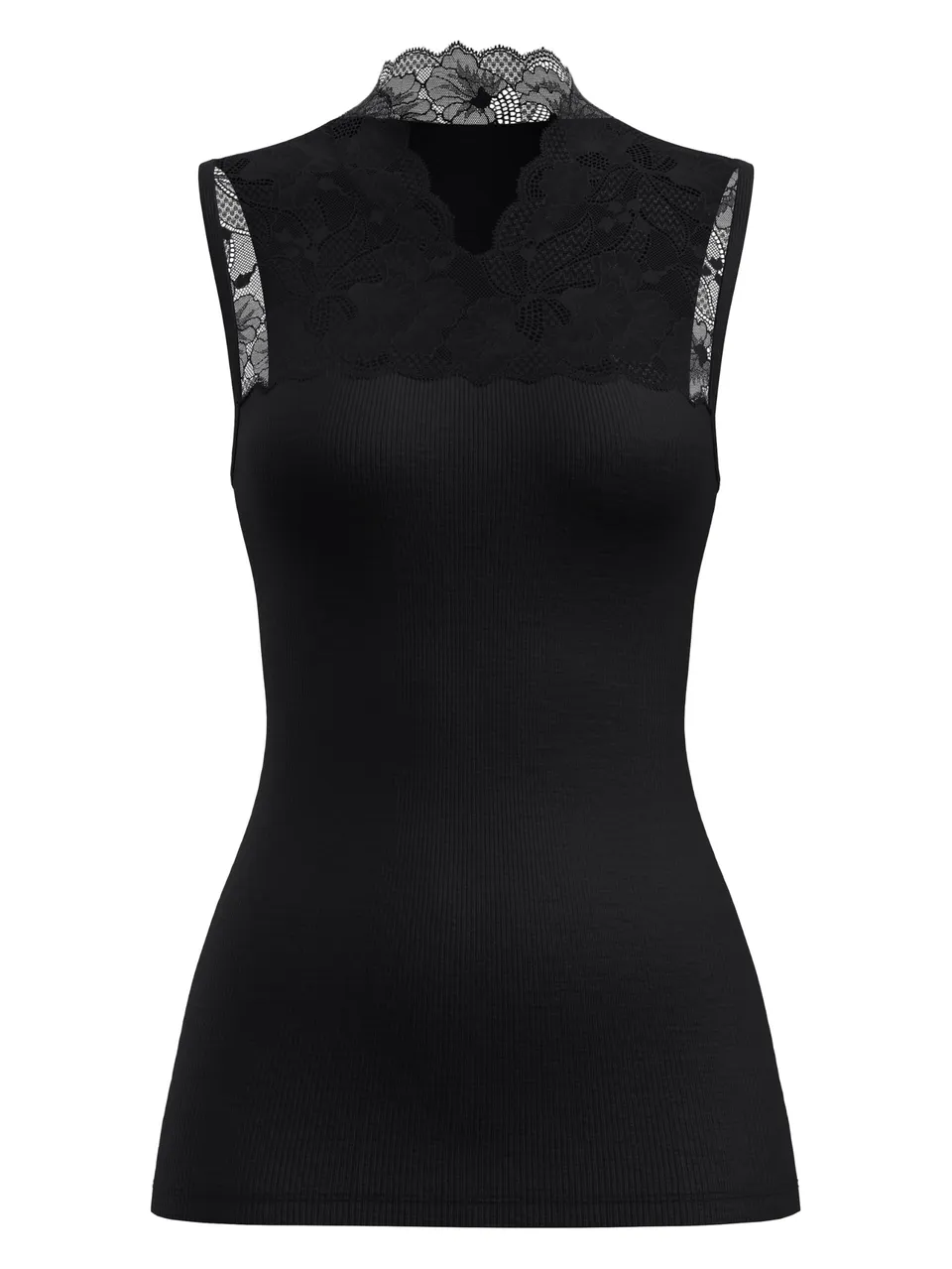 calida-silky-wool-glam-tank-top-damen-wolle-seide-mit-spitze image 1