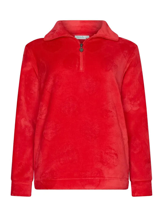 rebelle-aspen-ski-loungetop-rot-winter-top image 1