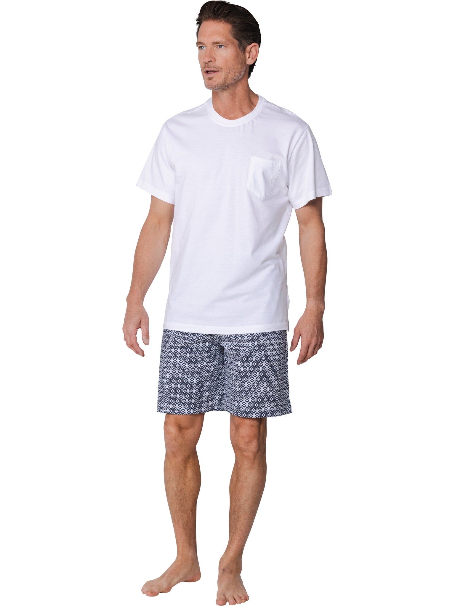 pastunette-cabana-shortama-wei-blau-baumwolle image 3