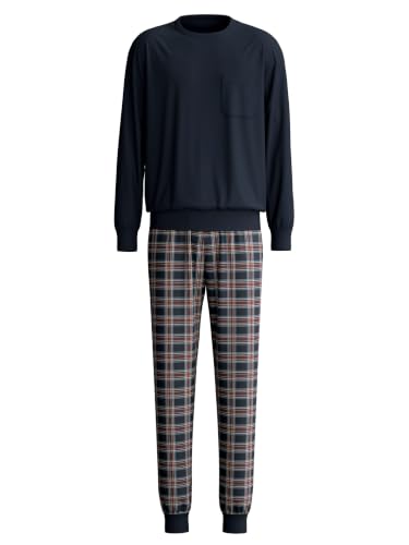 calida-family-friends-pyjama-herren-mit-b-ndchen-baumwolle image 8