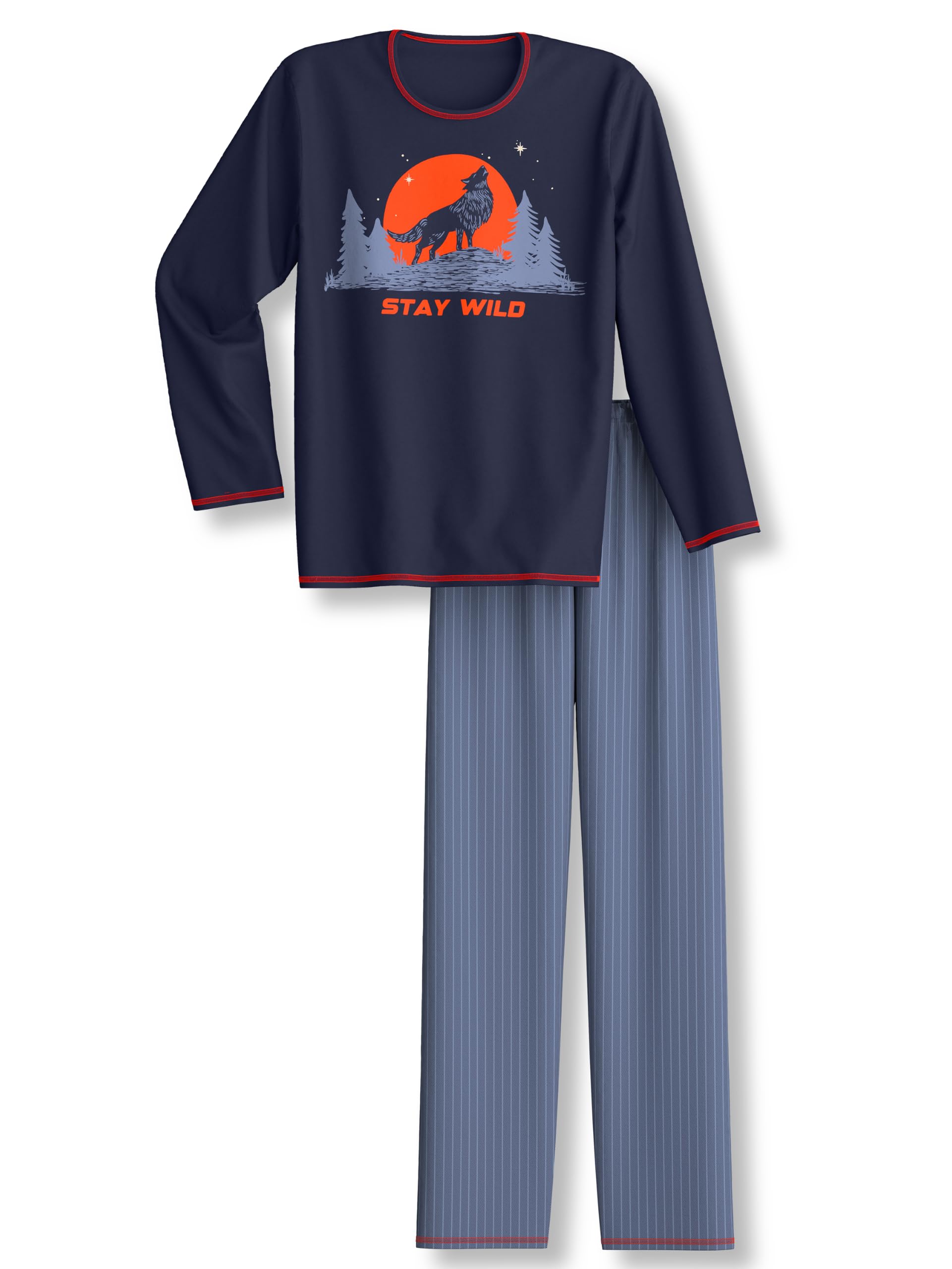 calida-favourites-sleep-kids-pyjama-164-170-jungen image 1