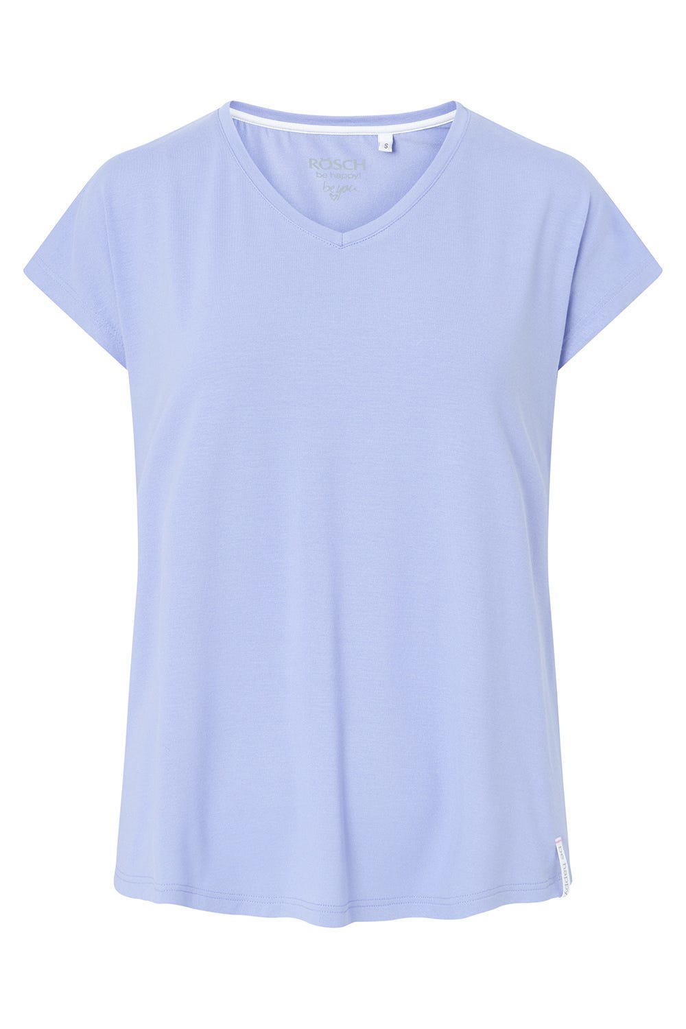 r-sch-be-happy-shirt-kurzarm-schlafshirt-violett image 2