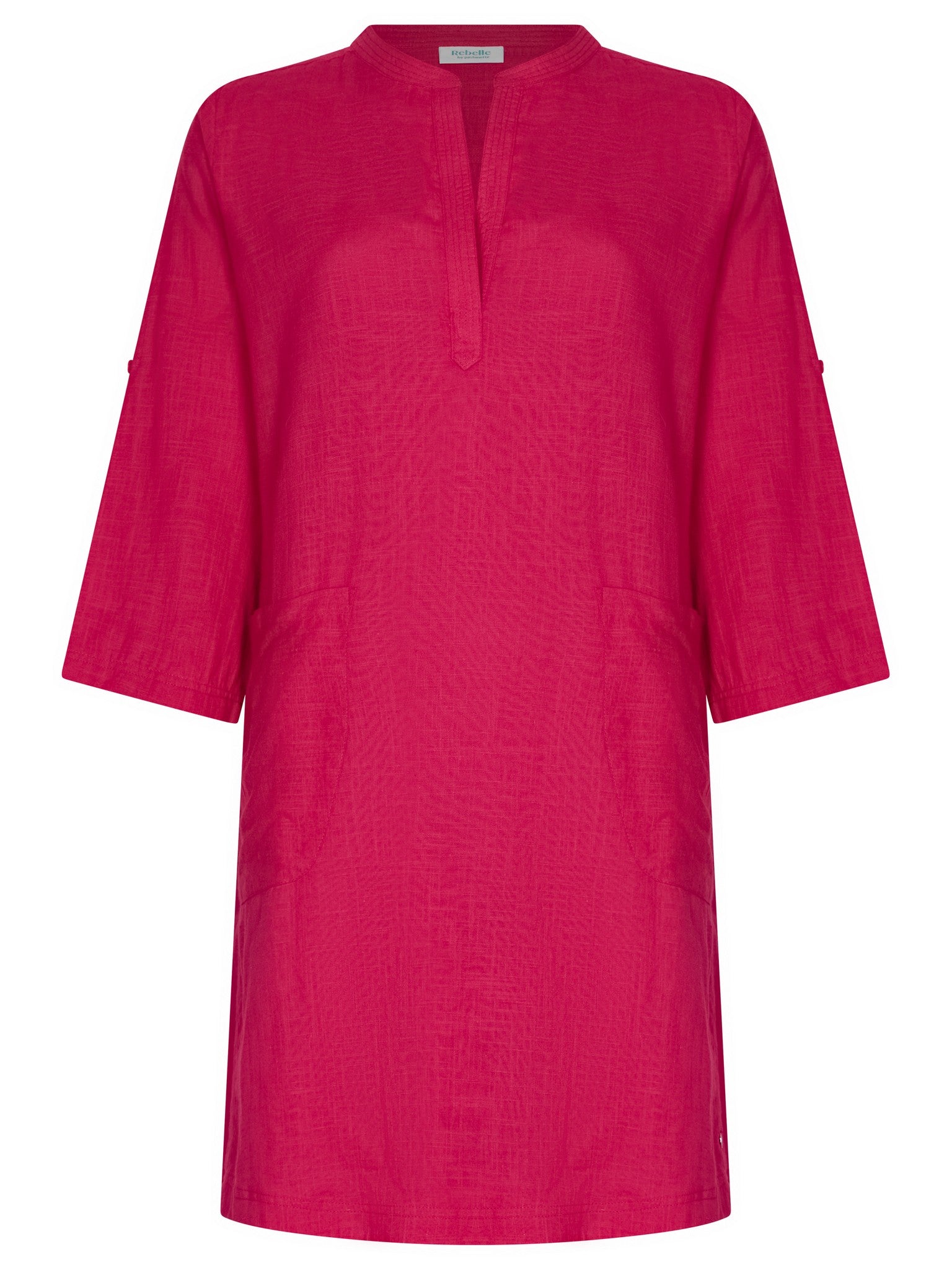 myrebelle-tropic-blush-beachkleid-cover-up-baumwolle-pink image 1