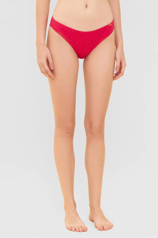 r-sch-be-happy-bikini-unterteil-bikinihose-rot-tupfen image 1