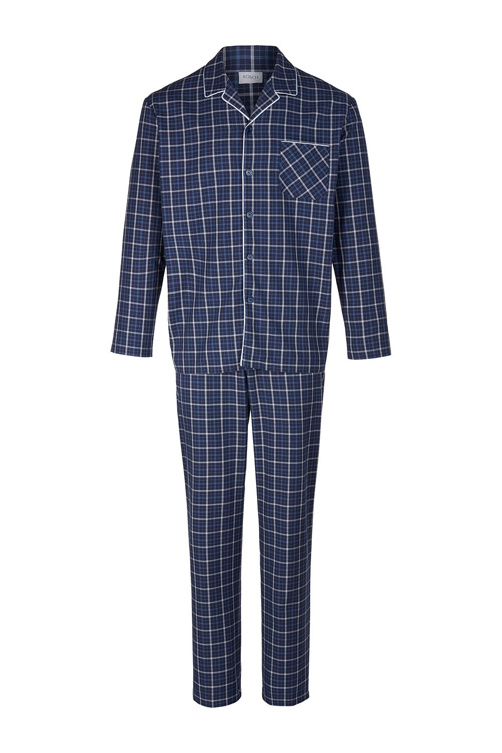 r-sch-be-happy-herren-pyjama-lang-blau-karo-web image 2