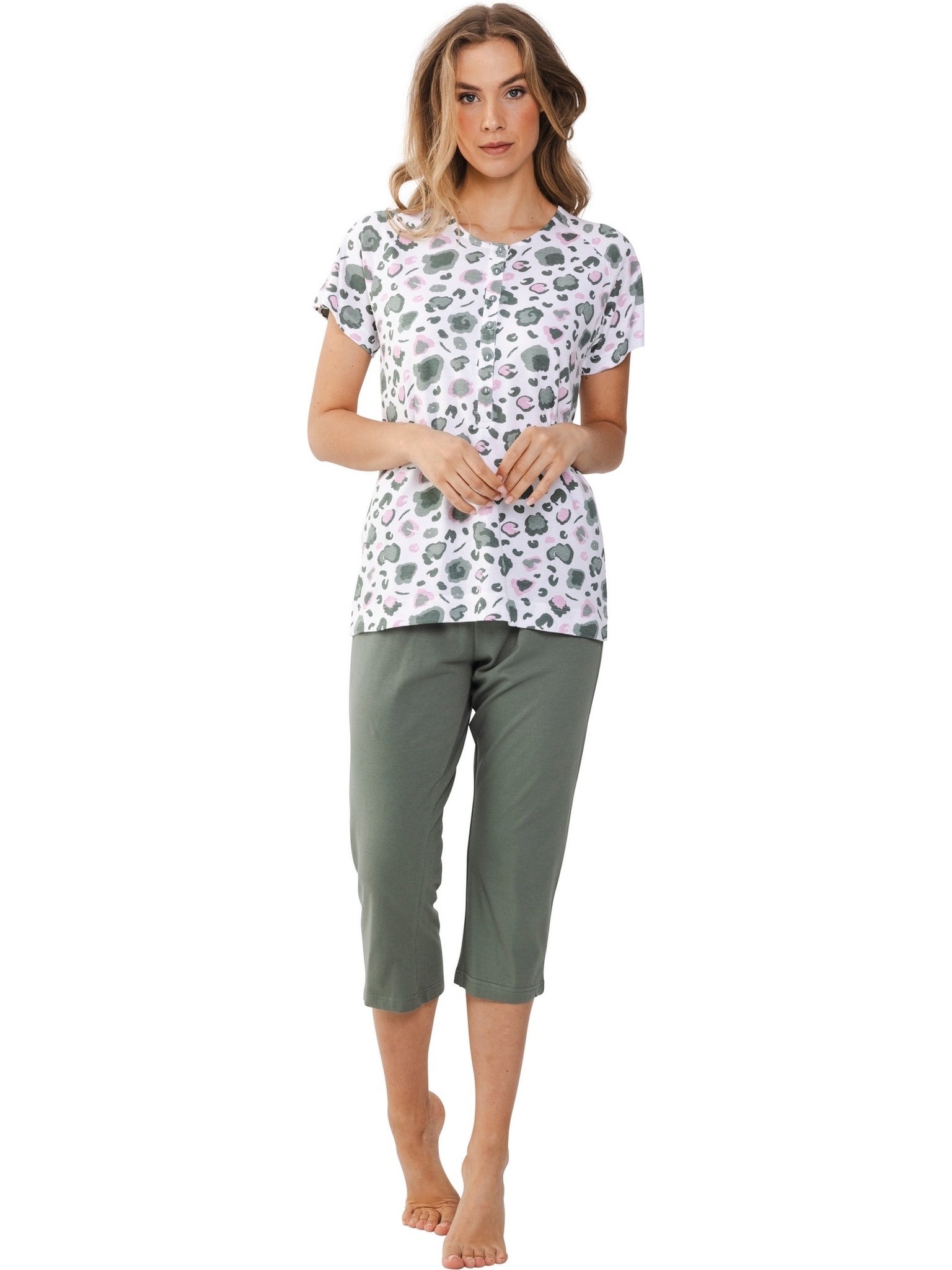 pastunette-green-breeze-pyjama-gr-n-bio-baumwolle image 2