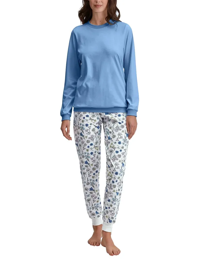 calida-favourites-dreams-b-ndchen-pyjama-damen-blau image 1