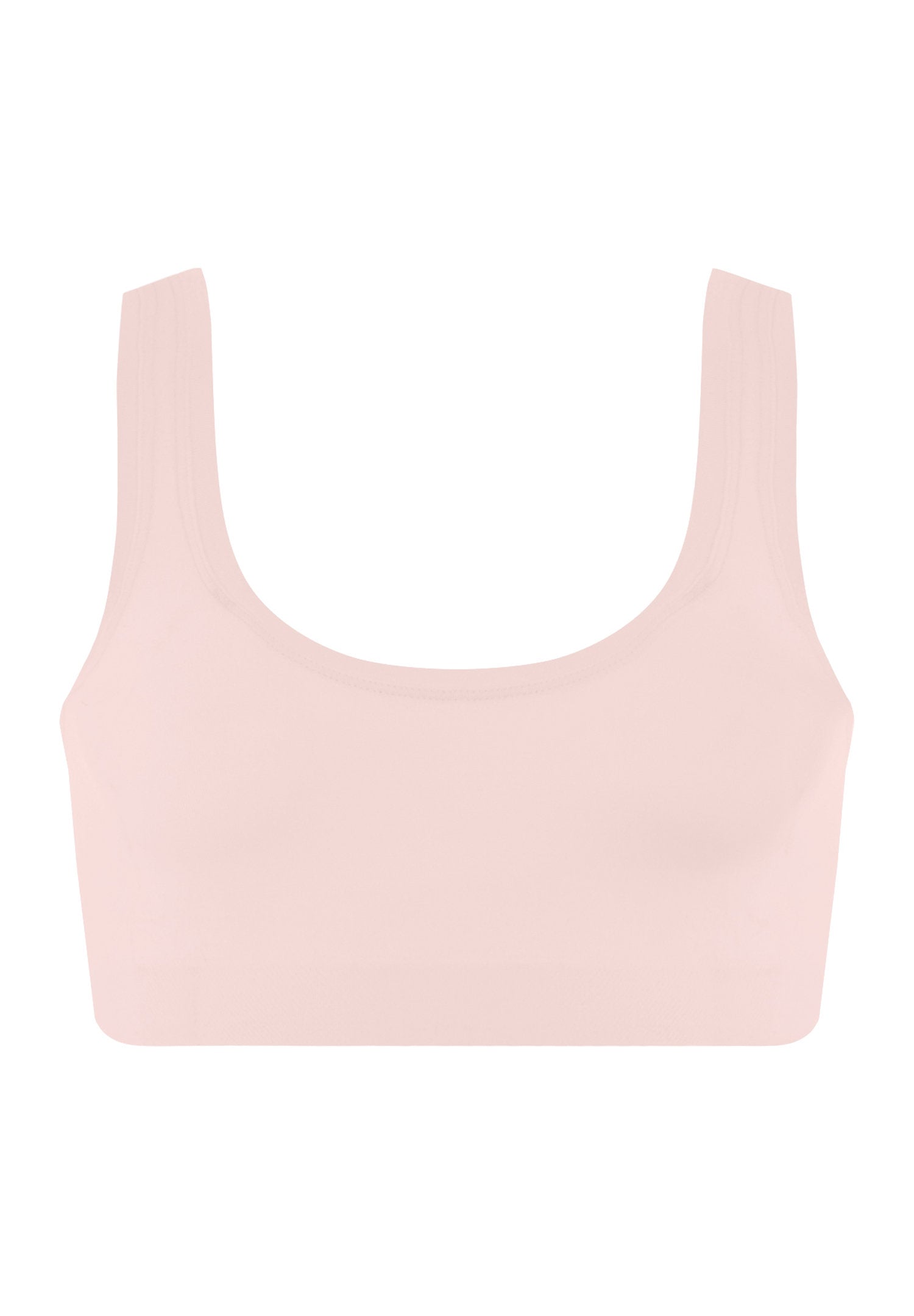 hanro-touch-feeling-crop-top-bustier-rosewater-microfaser image 1