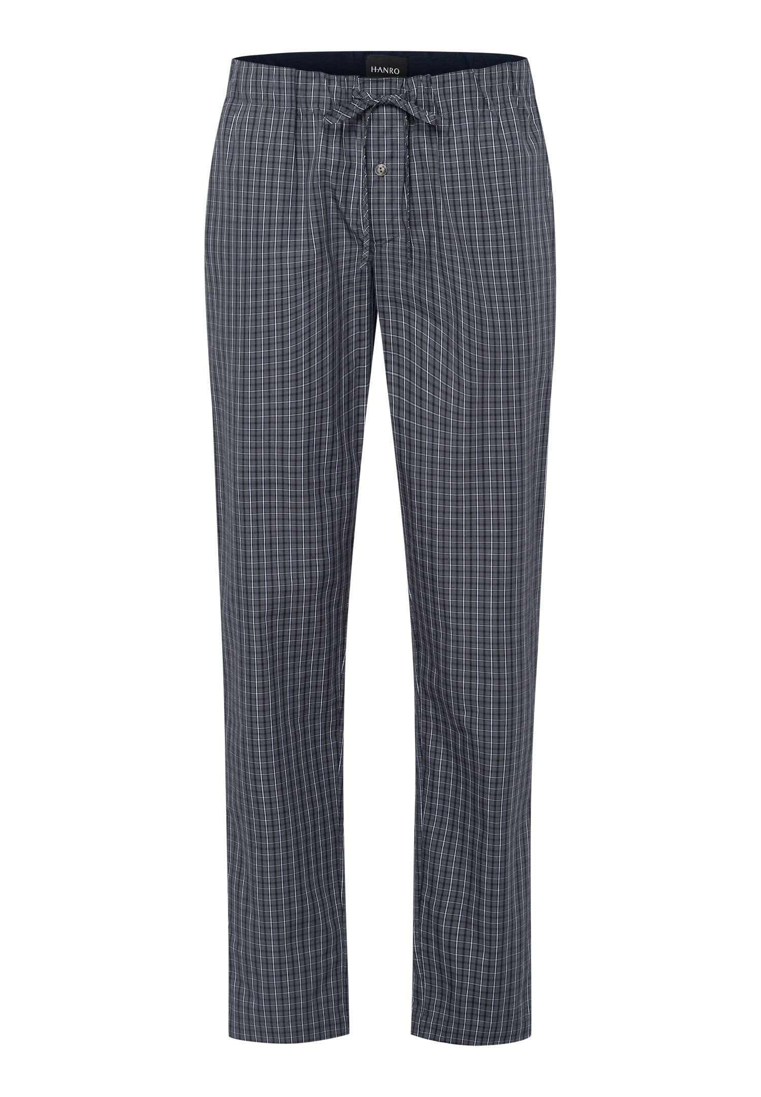 hanro-night-and-day-loungehose-casual-check-baumwolle-herren image 1
