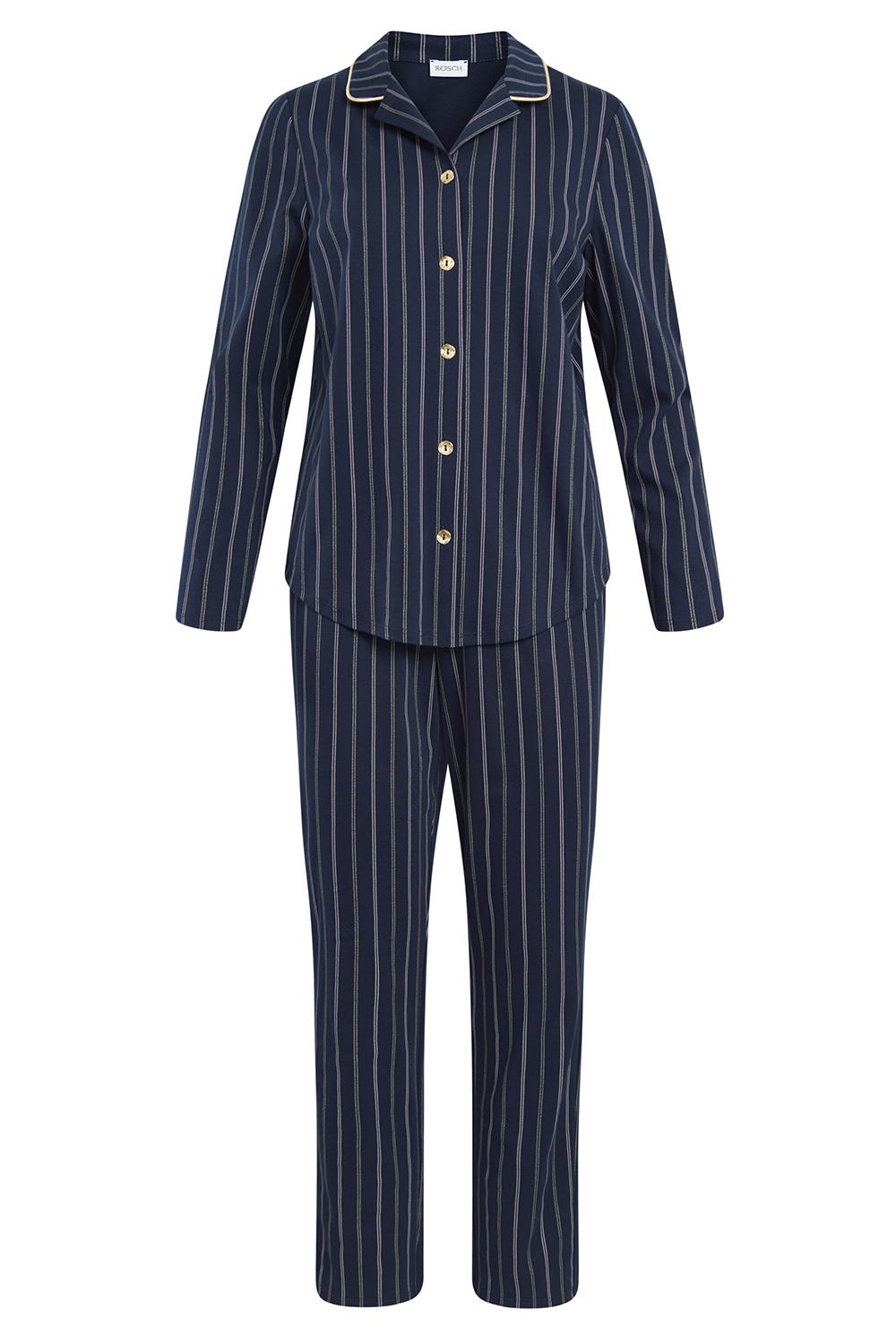 r-sch-be-happy-pyjama-lang-blau-herrenstyle-kn-pfe image 2