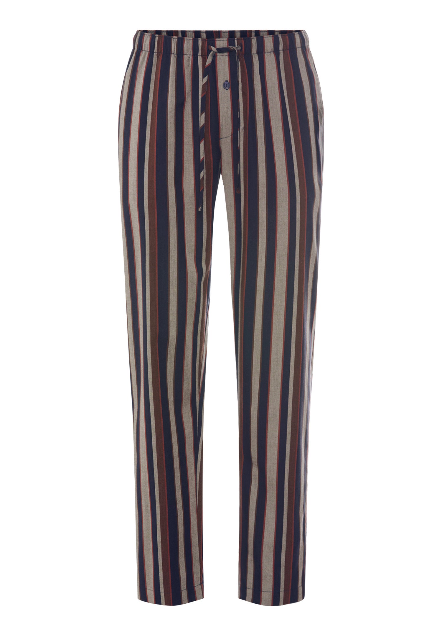 hanro-night-and-day-long-pants-schlafhose-pinecone-stripes image 1