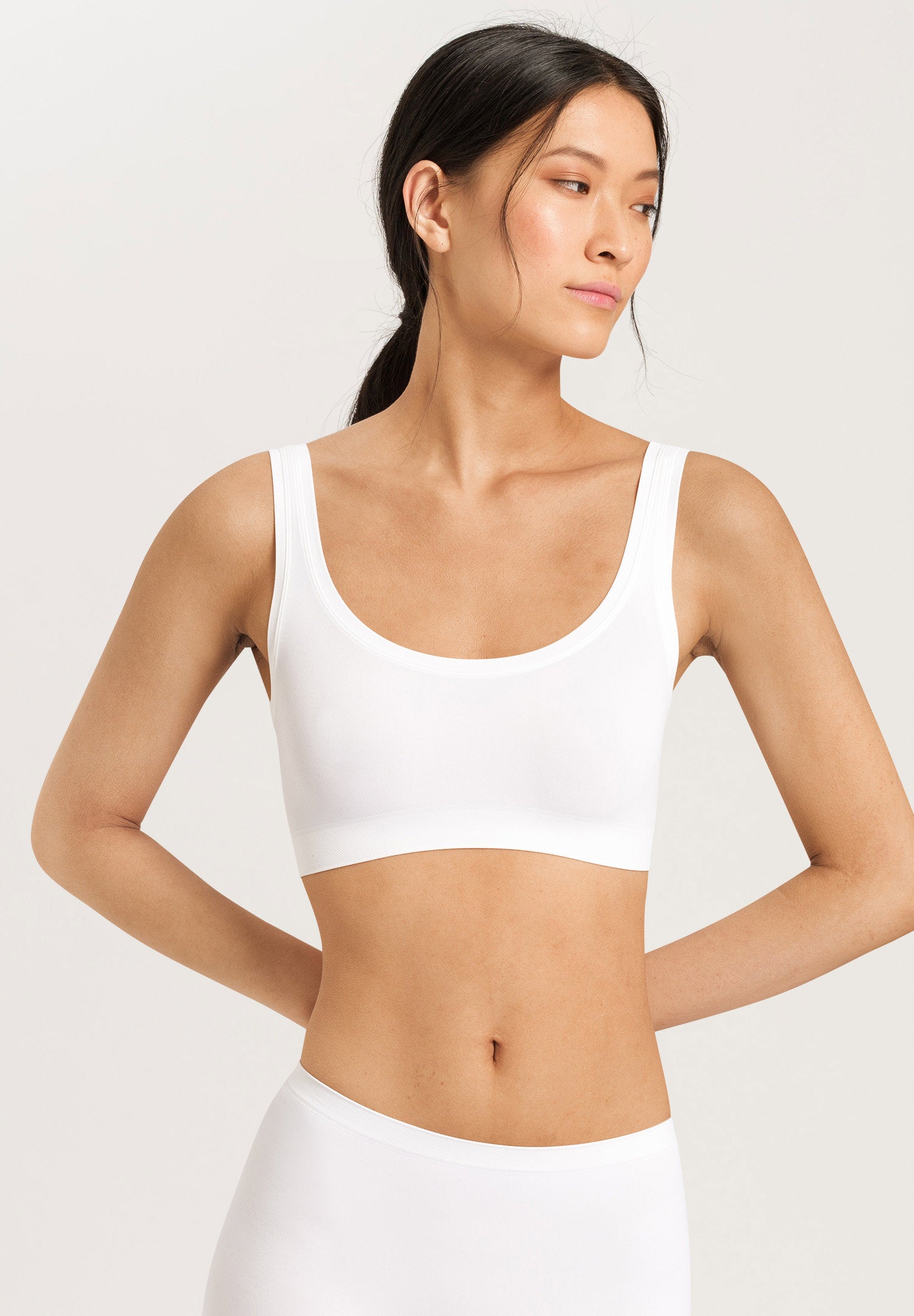 hanro-touch-feeling-crop-top-wei-bustier-gr-m image 2