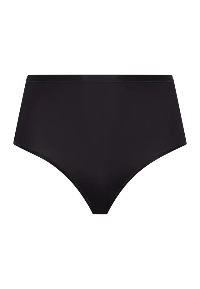 hanro-soft-touch-maxi-slip-schwarz-micromodal image 1