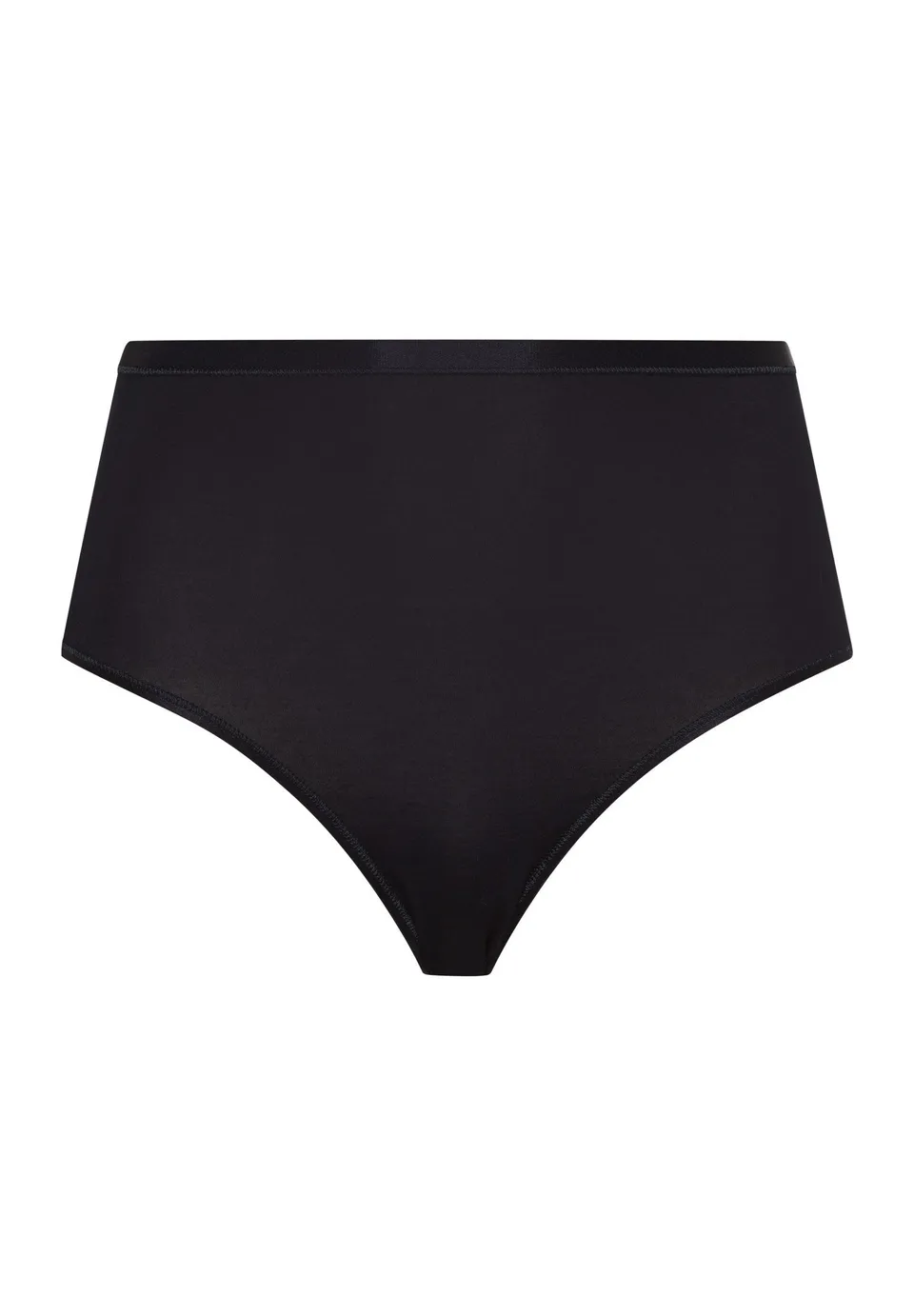hanro-soft-touch-maxi-slip-schwarz-micromodal image 1