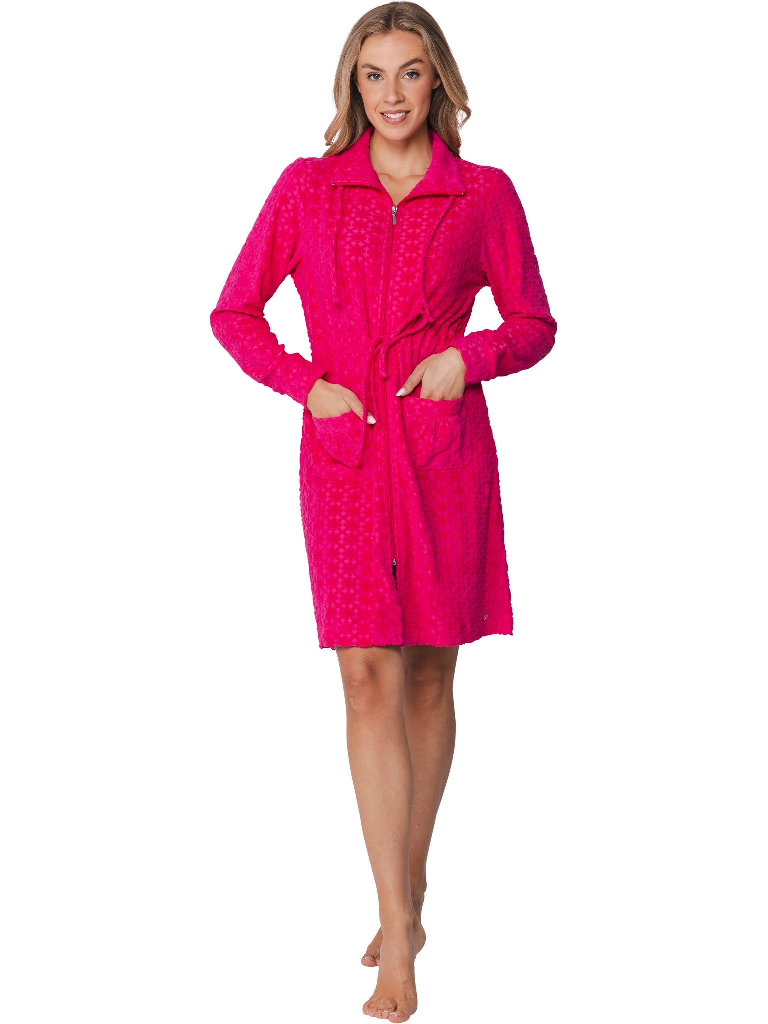 pastunette-paradise-pink-bademantel-rosa-frottee-damen image 3