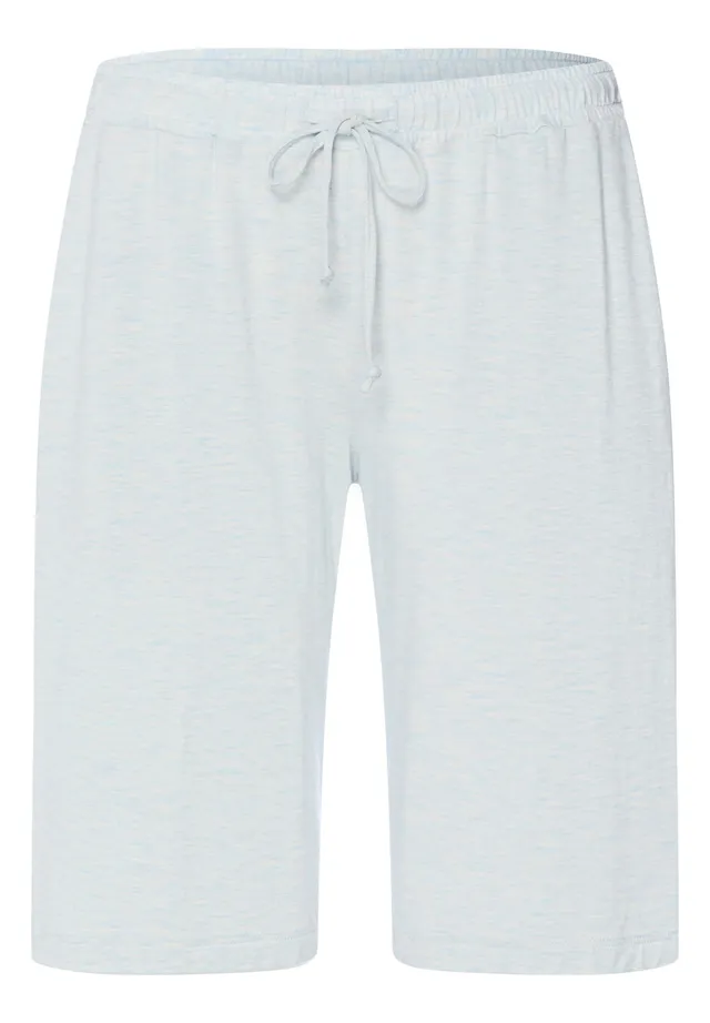 hanro-natural-elegance-short-pants-shorts-watery-blue-melange-viskose image 1