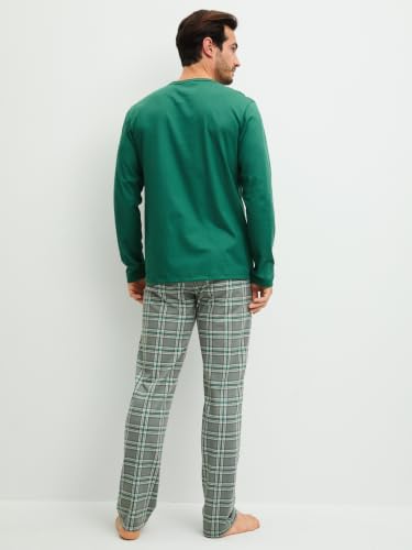 calida-relax-imprint-pyjamaset-herren-gr-50-schlafanzug image 8