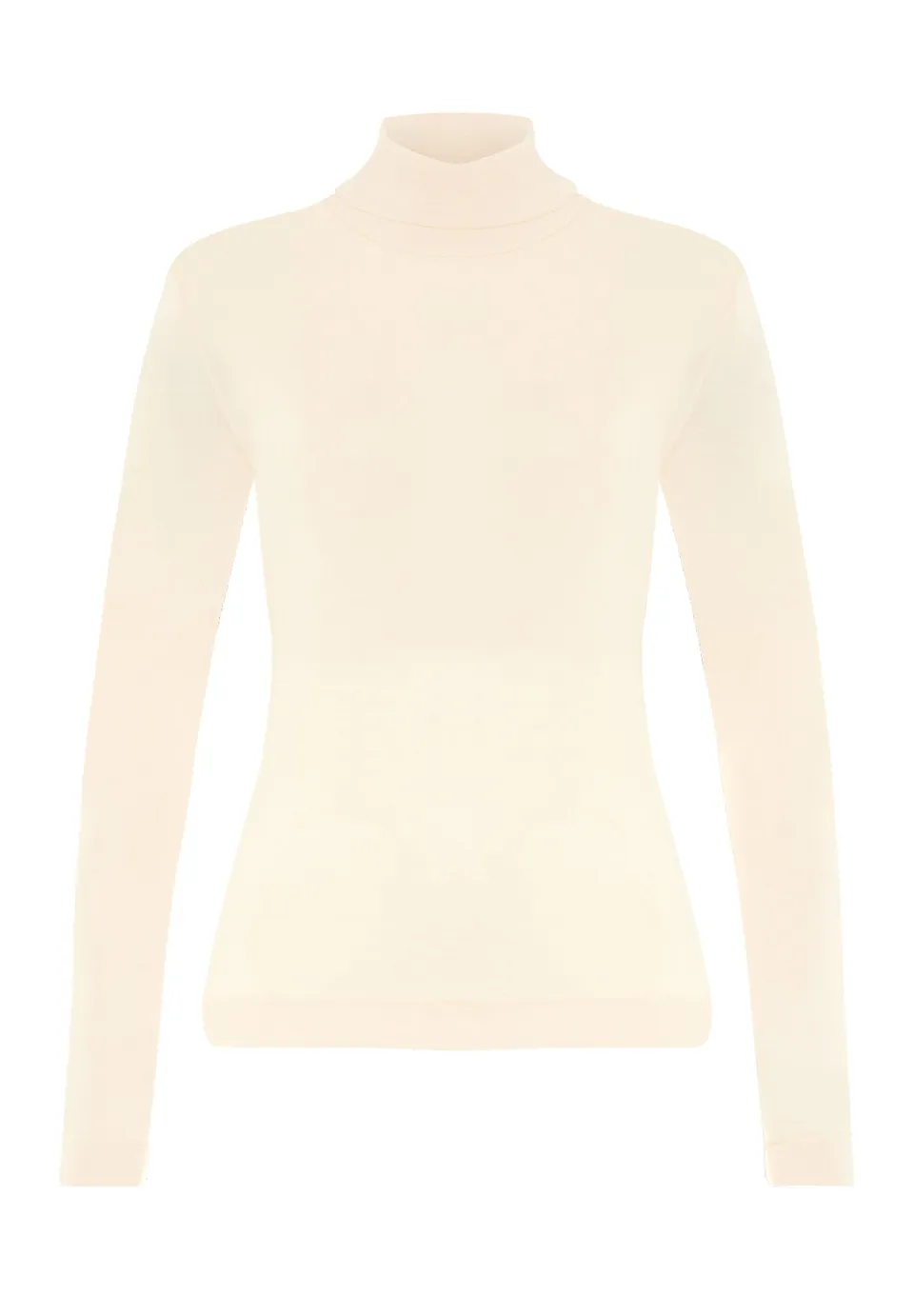 hanro-silk-cashmere-rollkragenshirt-damen-vanilla-seide image 1