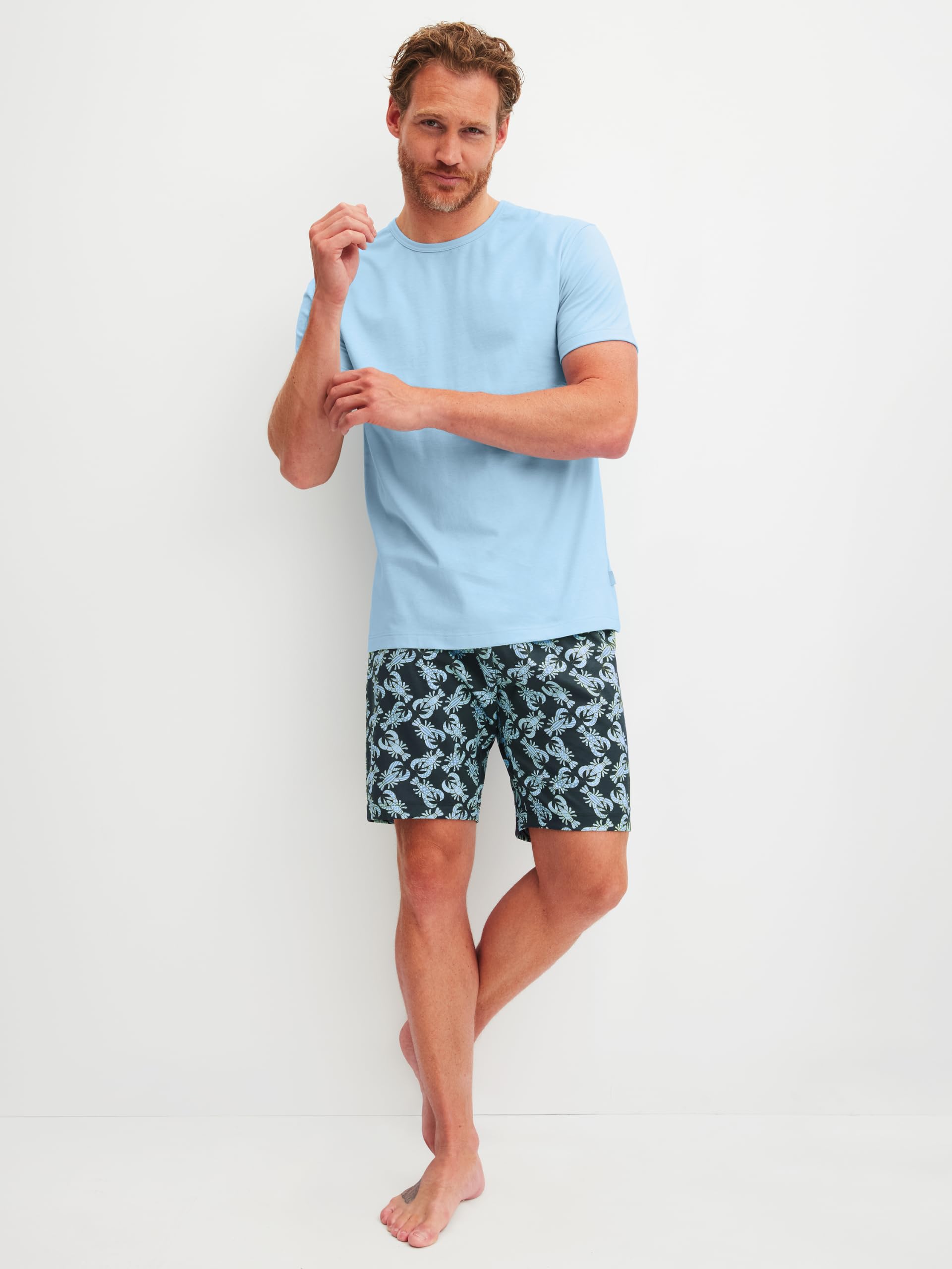 calida-relax-essentials-kurz-pyjama-herren-gr-e-50-kurz image 3