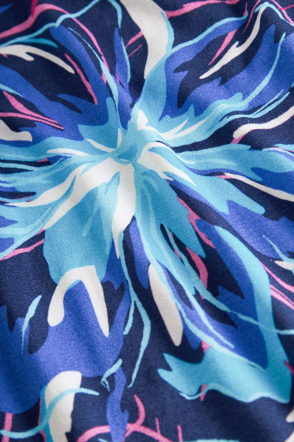 r-sch-be-happy-strandkleid-knielang-sommerkleid-blau-blumen image 6