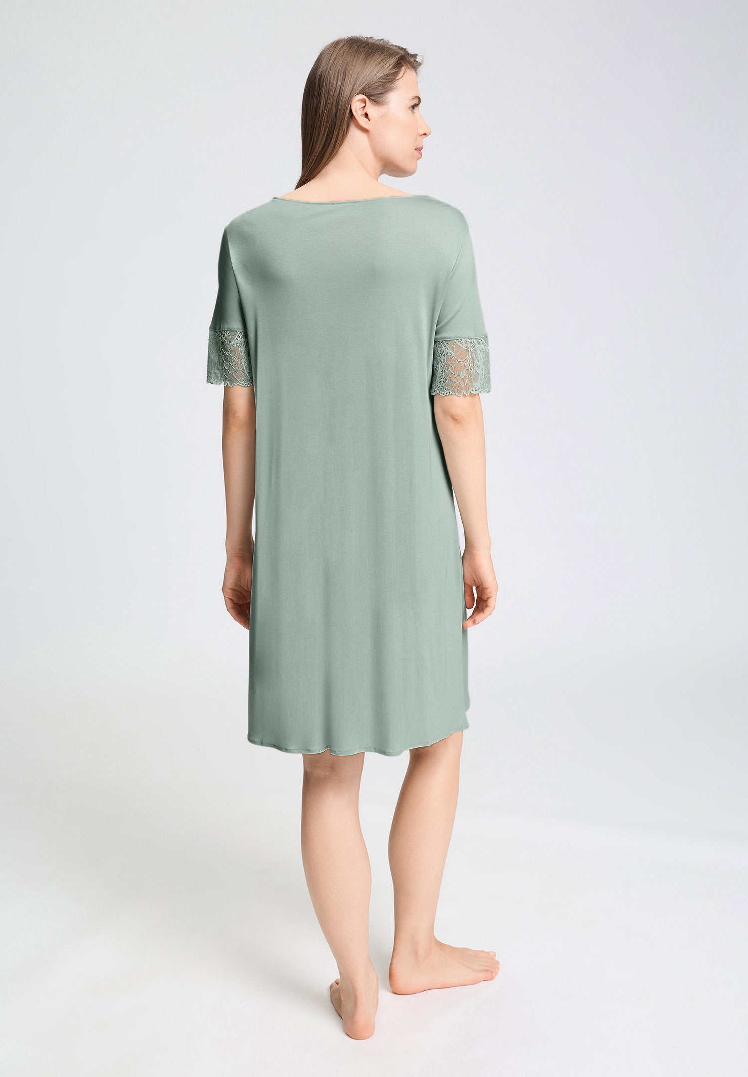hanro-azelia-s-slv-nightdress-95cm-nachthemd-mystic-breeze image 4