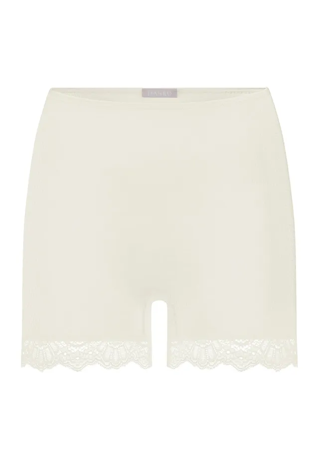 hanro-woolen-lace-panty-misty-white-wolle-seide-spitze image 1