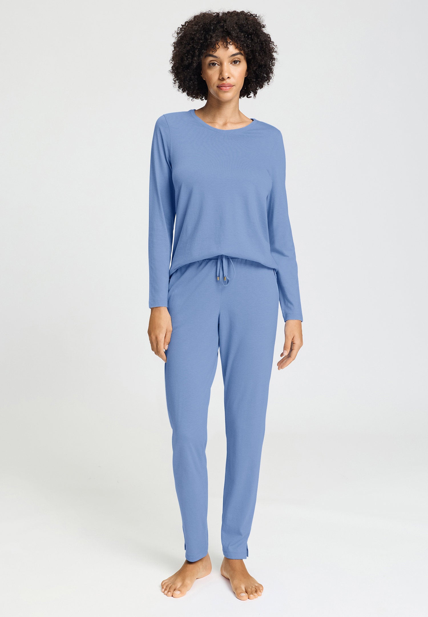 hanro-sleep-lounge-schlafhose-bluebird-damen-modal image 5