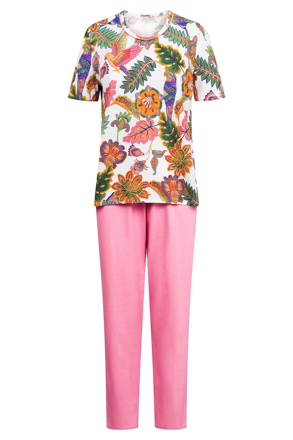 r-sch-be-happy-pyjama-7-8-damen-mehrfarbig-bl-tenprint image 2