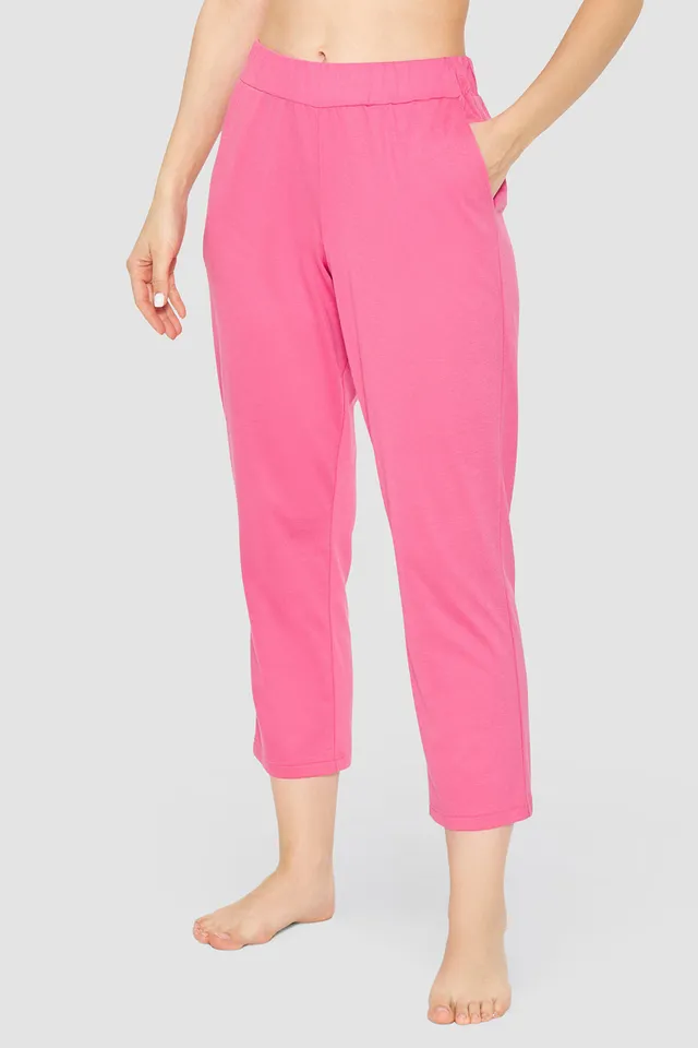 r-sch-be-happy-7-8-hose-pink-gummibund-mit-taschen image 1