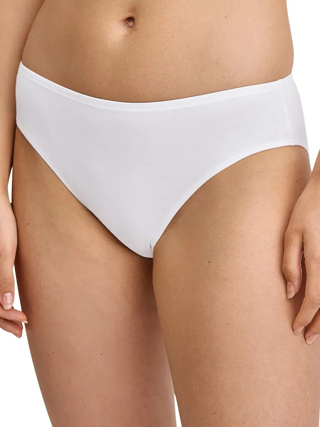 calida-essential-cotton-slip-damen-wei-baumwolle image 1