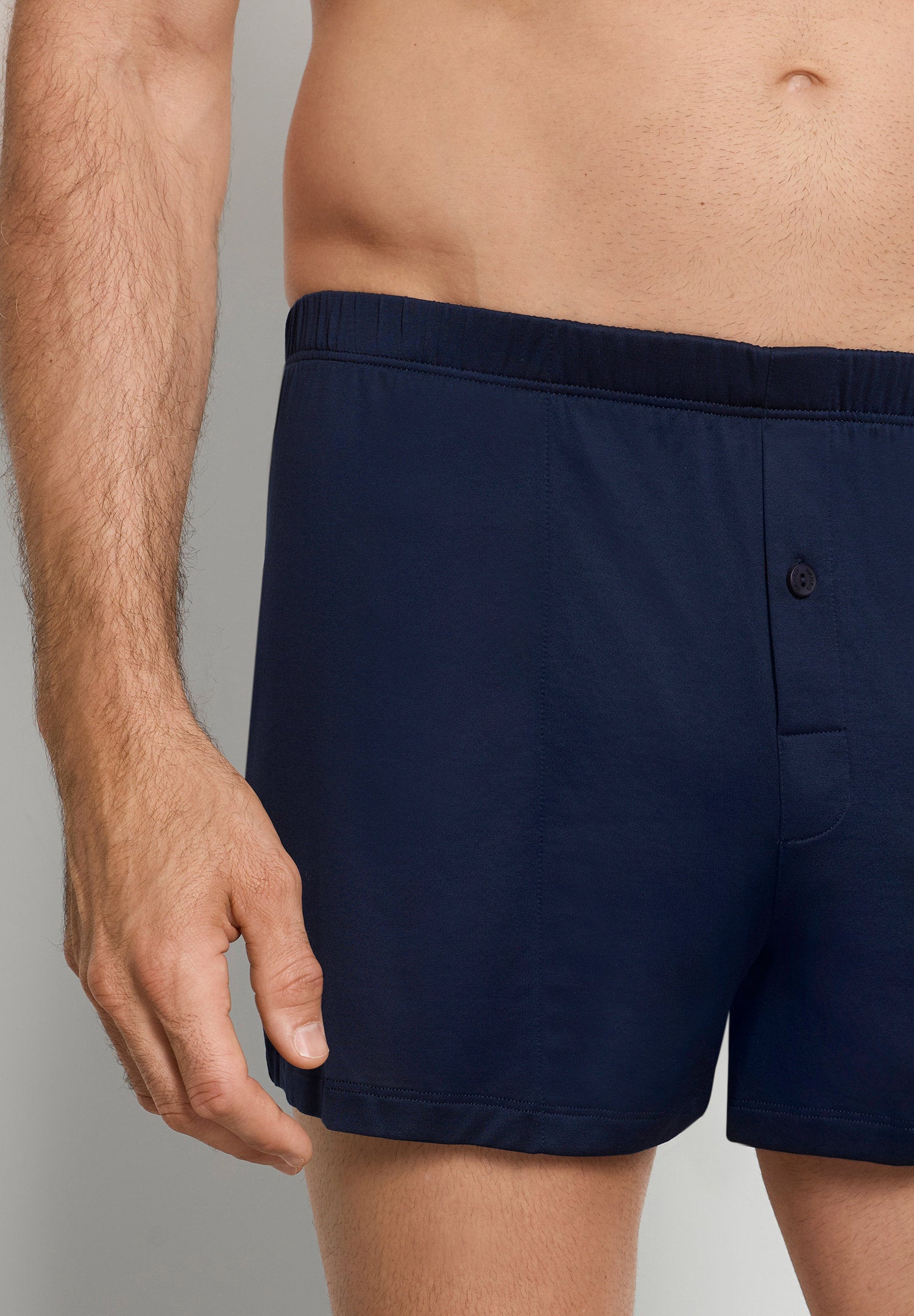 hanro-cotton-sporty-boxer-deep-navy-baumwolle image 6