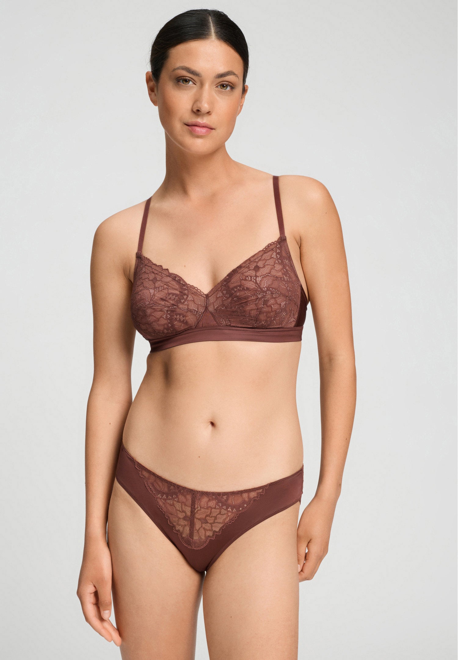 hanro-azelia-soft-cup-bra-triangel-bh-cinnamon image 3