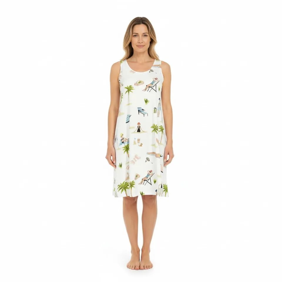ringella-beach-damen-sleepshirt-rmellos-beach-90cm image 1