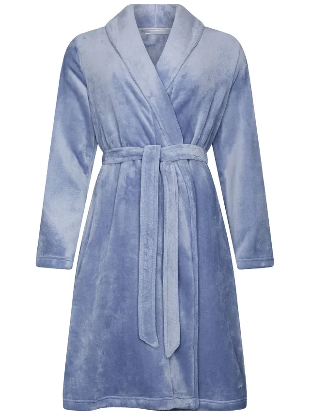 pastunette-blue-fog-morgenmantel-fleece-blau image 1
