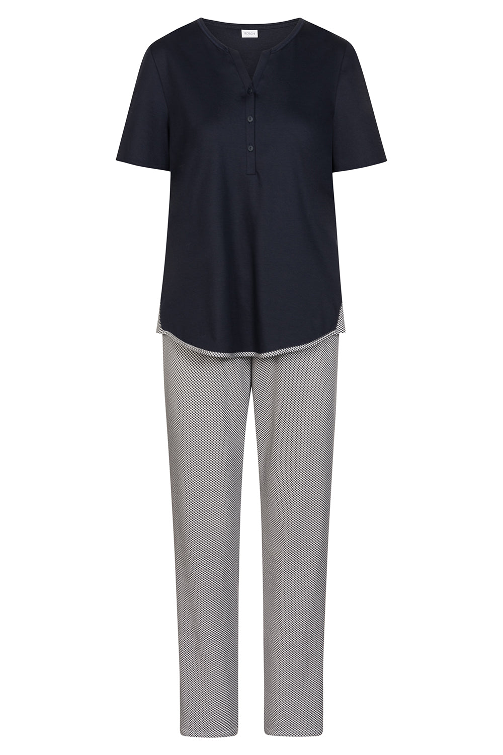 r-sch-be-happy-pyjama-lang-damen-orange-punkte image 8