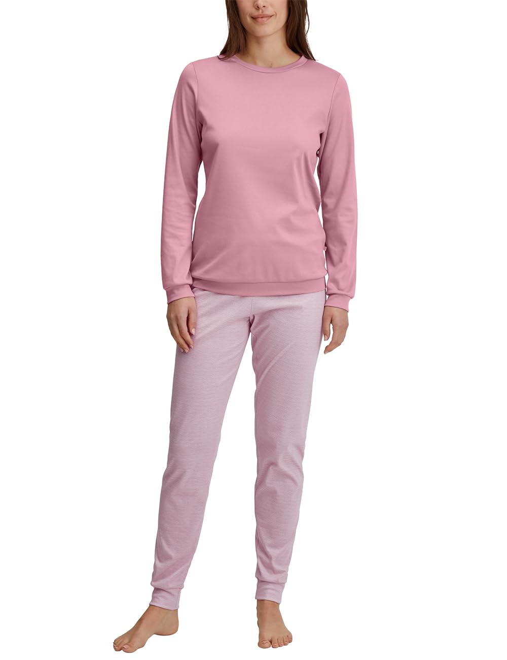 calida-striped-dreams-pyjama-damen-48-50-mit-b-ndchen-streifen image 1