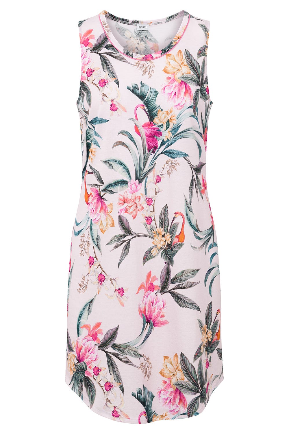 r-sch-be-happy-nachthemd-knielang-rosa-rmellos-floral image 2